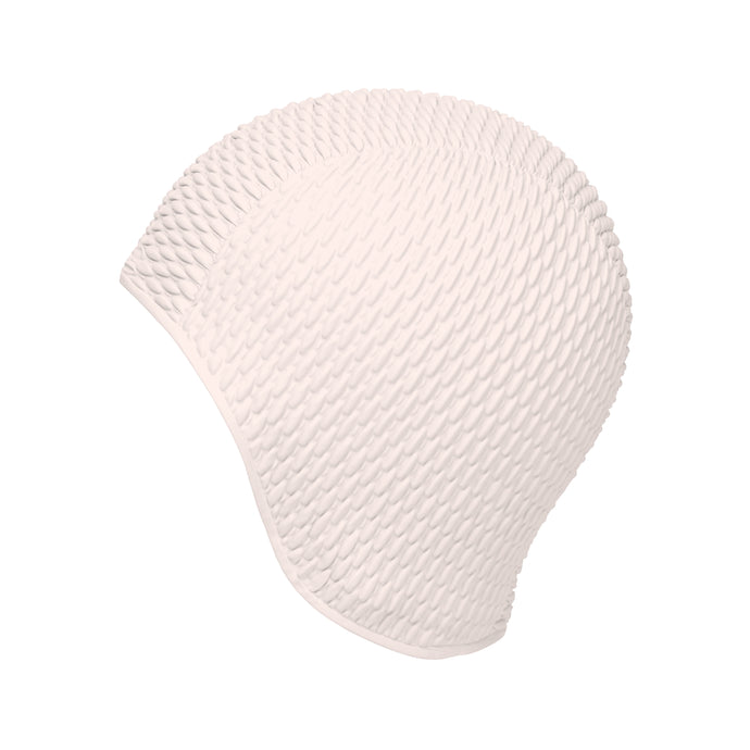 Bonnet de bain rétro blanc - KORES THE NICE FLEET