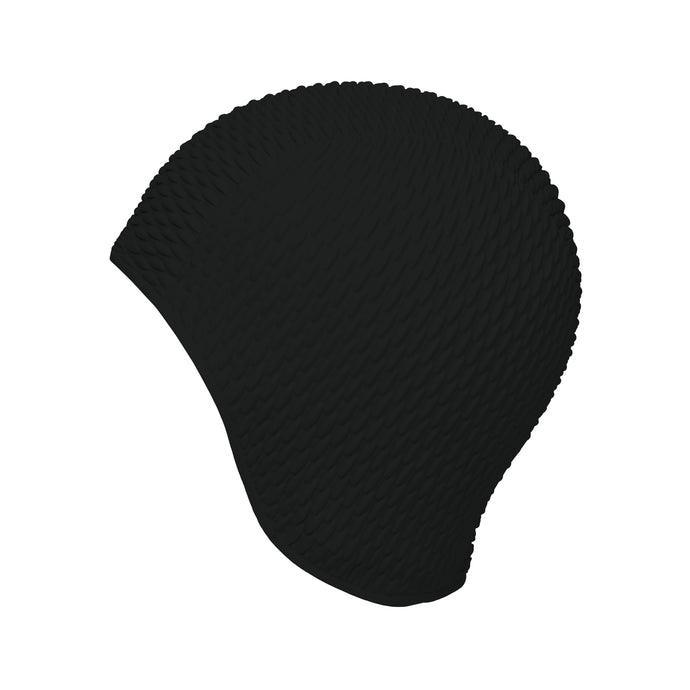 Bonnet de bain rétro noir - KORES THE NICE FLEET