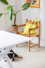 Sac totebag Naram pristine & neon yellow - BONGUSTA - THE NICE FLEET