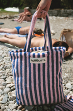 Sac totebag Naram dazzing blue & rose - BONGUSTA - THE NICE FLEET