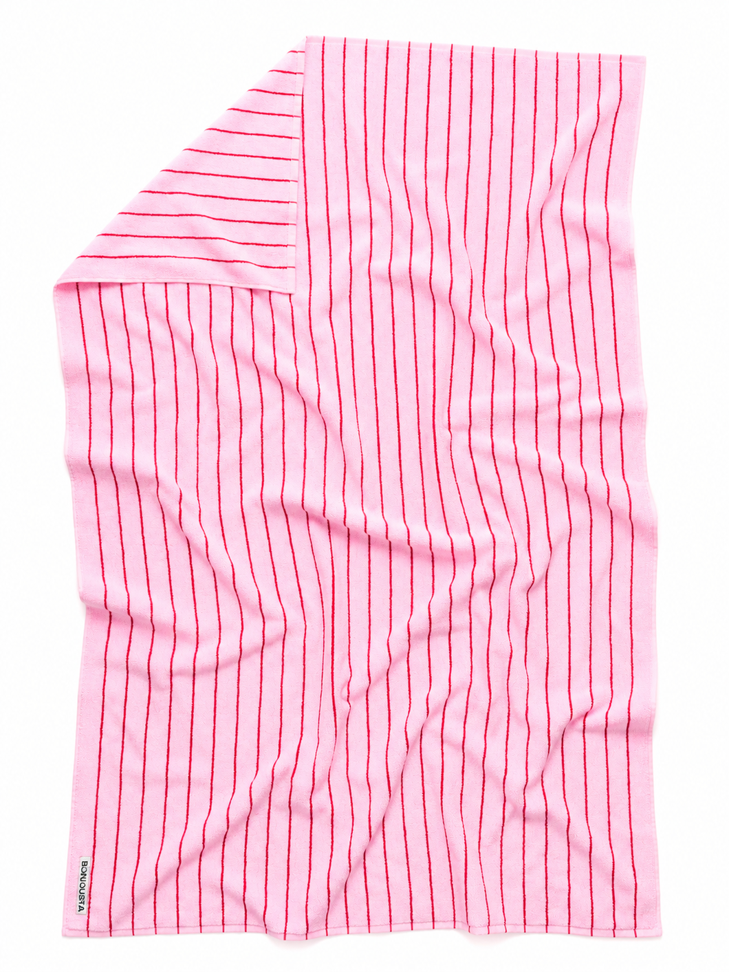 Drap de plage Naram pink & ski patrol - BONGUSTA