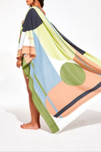 Drap de plage Abstract Lime - MAPOÉSIE PARIS - THE NICE FLEET