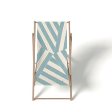 Toile transat Portofino Bleu glacier - THE NICE FLEET