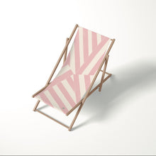 Toile transat Portofino Rose - THE NICE FLEET