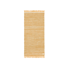 Natte de plage Nosy rayée corail - THE NICE FLEET