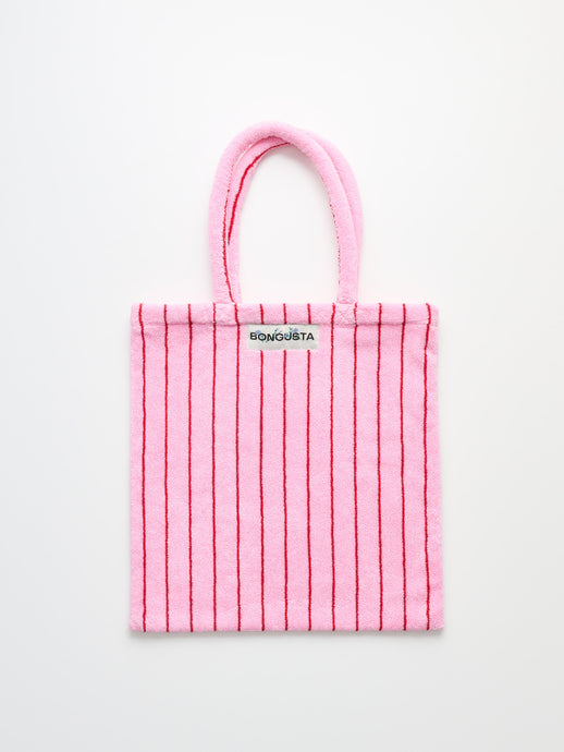Sac totebag Naram pink & ski patrol - BONGUSTA - THE NICE FLEET
