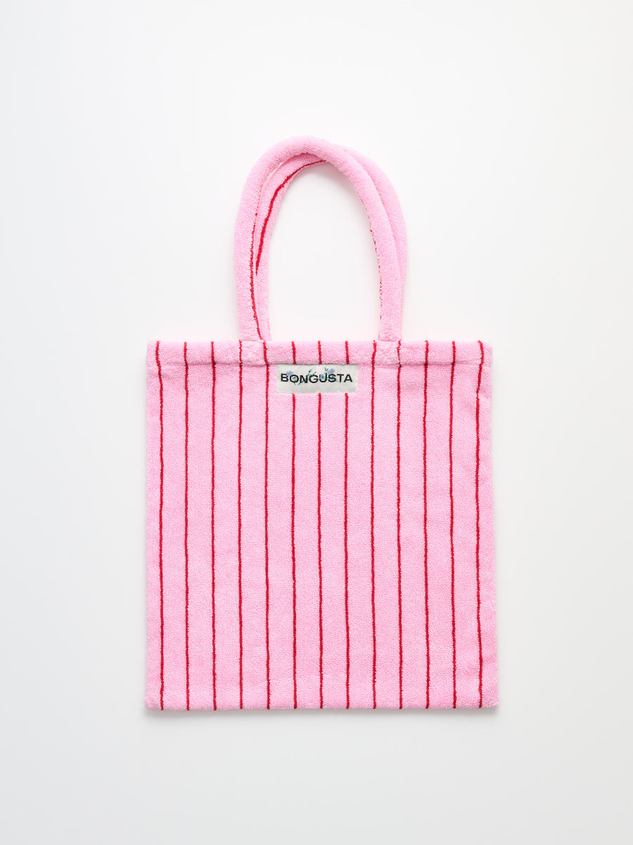 Sac totebag Naram pink & ski patrol - BONGUSTA - THE NICE FLEET