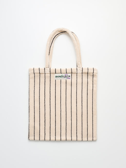 Sac totebag Naram cream & ink - BONGUSTA - THE NICE FLEET