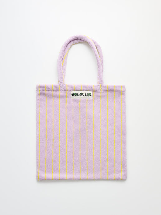 Sac totebag Naram lilac & yellow neon - BONGUSTA - THE NICE FLEET