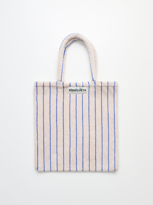 Sac totebag Naram moonbeam & ultramarine - BONGUSTA - THE NICE FLEET
