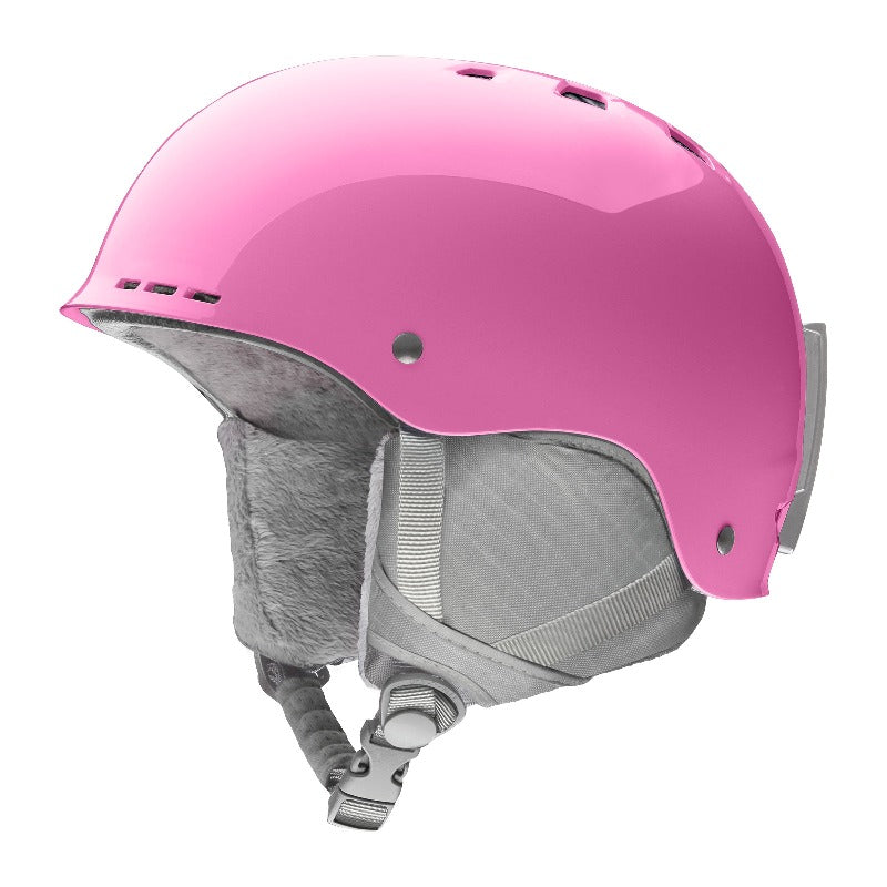 pink smith helmet Ski helmet HOLT Jr. pink flamingo