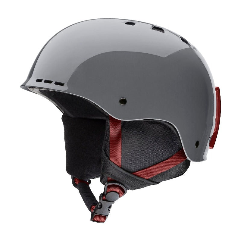 smith - holt helmet - large - matte charcoal HOLT Jr. RENTAL 2 gunmetal green ski helmet