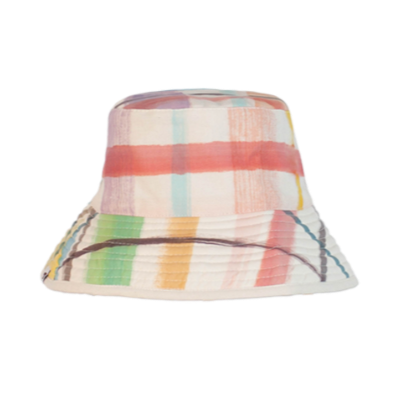Picnic Bucket Reversible Hat - ROMUALDA - THE NICE FLEET  display picture 3